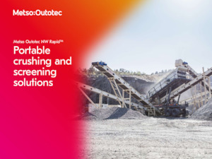 Puinrecyclinginstallaties Metso Rapid NW120