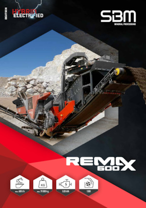 Puinrecyclinginstallaties SBM REMAX 600