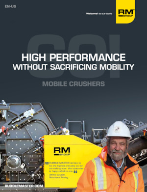 Puinrecyclinginstallaties Rubble Master RM 120X