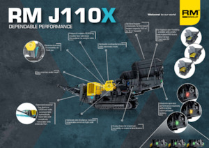 Puinrecyclinginstallaties Rubble Master RM J110X