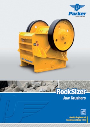 Puinrecyclinginstallaties Parker Rocksizer