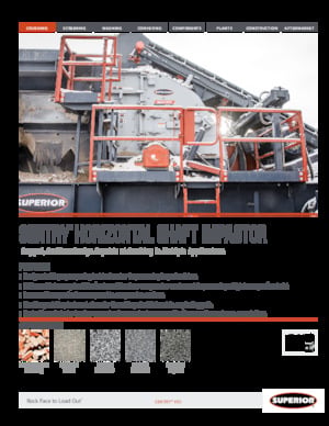 Puinrecyclinginstallaties Superior SP5155