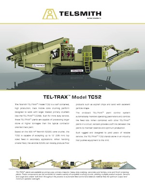 Puinrecyclinginstallaties Telsmith TC52