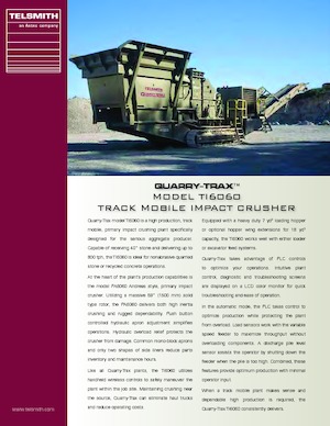 Puinrecyclinginstallaties Telsmith TI6060