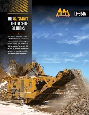 Puinrecyclinginstallaties IROCK  TJ-3046