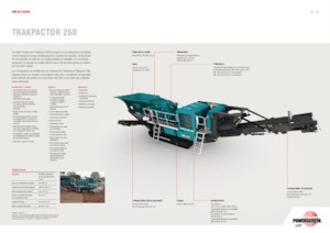 Puinrecyclinginstallaties Powerscreen Trakpactor 260