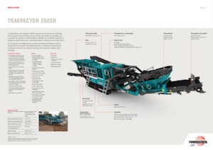 Puinrecyclinginstallaties Powerscreen Trakpactor 260SR