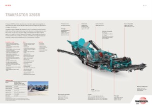 Puinrecyclinginstallaties Powerscreen Trakpactor 320SR