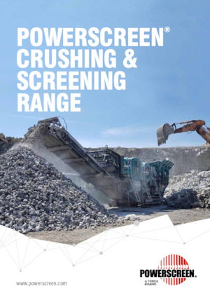 Puinrecyclinginstallaties Powerscreen Trakpactor 550SR