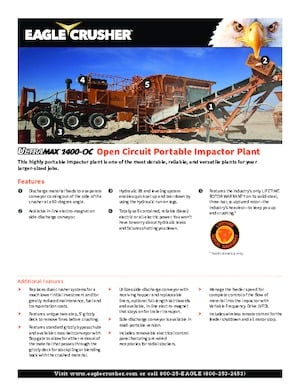 Puinrecyclinginstallaties Eagle Crusher UM-45