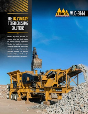 Puinrecyclinginstallaties IROCK  WJC-2844