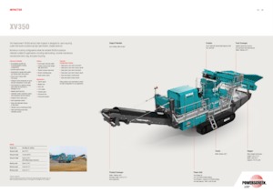 Puinrecyclinginstallaties Powerscreen XV350