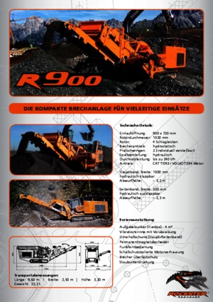 Puinrecyclinginstallaties Rockster R800