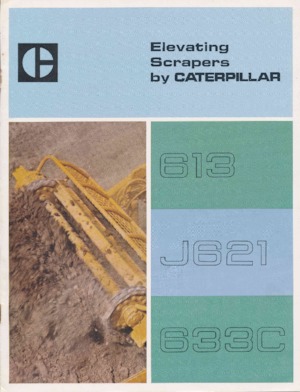 Schrapers Caterpillar 613