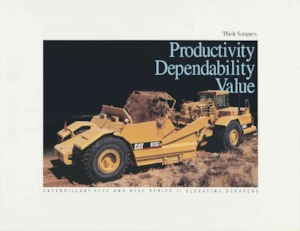 Schrapers Caterpillar 613C