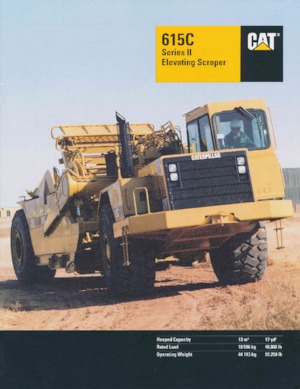 Schrapers Caterpillar 615 C ll
