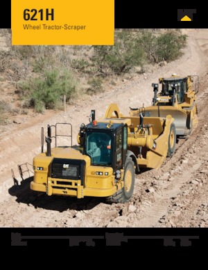 Schrapers Caterpillar 621H