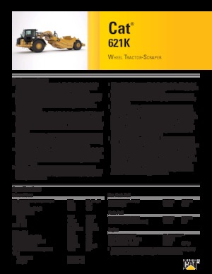 Schrapers Caterpillar 621K