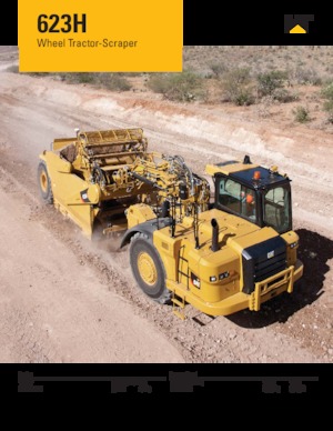 Schrapers Caterpillar 623H