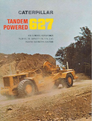 Schrapers Caterpillar 627
