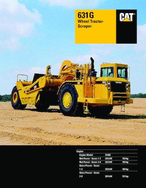 Schrapers Caterpillar 631G