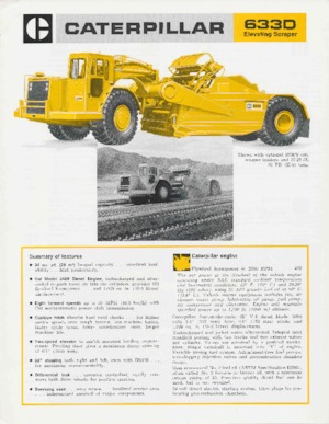 Schrapers Caterpillar 633D