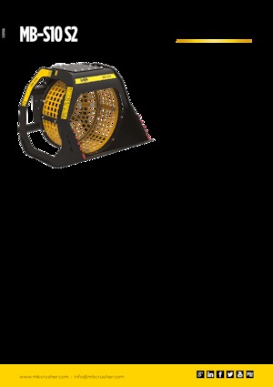 Zeefbakken MB Crusher MB-S10 S2