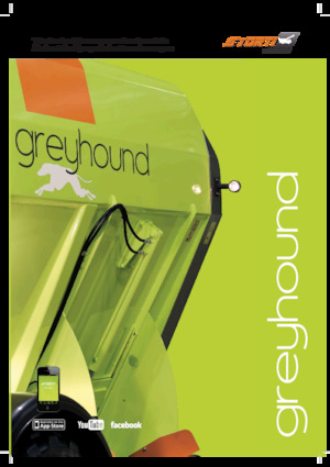 zelfrijdende voermengwagens Storti Greyhound 200