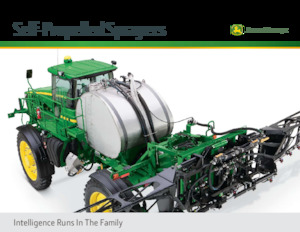 Zelfrijdende veldspuiten John Deere 4730