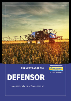 Zelfrijdende veldspuiten New Holland DEFEND 3500HC