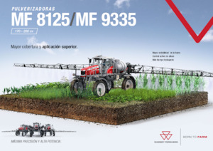 Zelfrijdende veldspuiten Massey Ferguson MF 8125