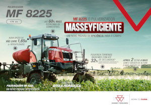 Zelfrijdende veldspuiten Massey Ferguson MF 8225