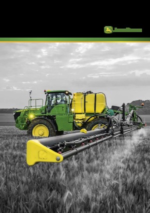 Zelfrijdende veldspuiten John Deere R4050i