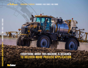 Zelfrijdende veldspuiten Challenger RG900C