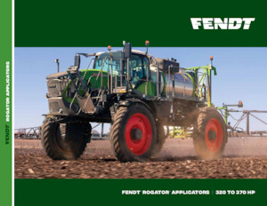 Zelfrijdende veldspuiten Fendt RG932