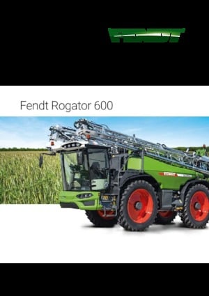 Zelfrijdende veldspuiten Fendt Rogator 665 