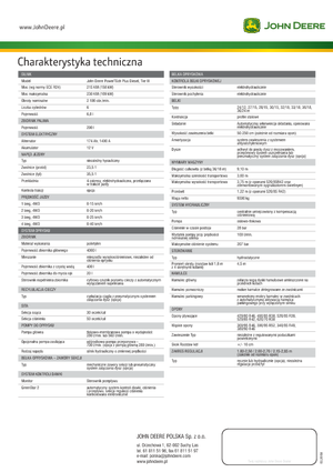 Zelfrijdende veldspuiten John Deere 5430i