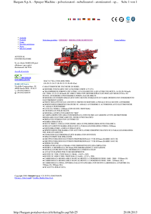 Zelfrijdende veldspuiten Bargam Mac 4000 XL