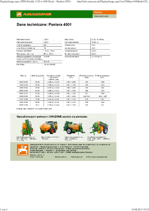 Zelfrijdende veldspuiten Amazone Pantera 4001 (33)
