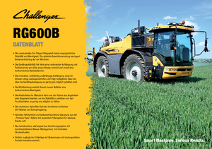 Zelfrijdende veldspuiten Challenger RoGator 655