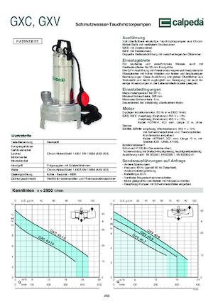 Rioolpomp Calpeda GXC 40-13