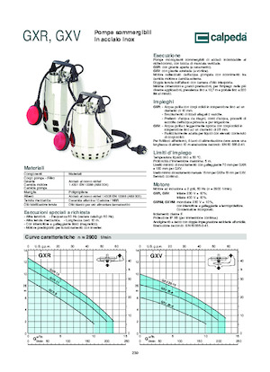 Rioolpomp Calpeda GXVM 25-10