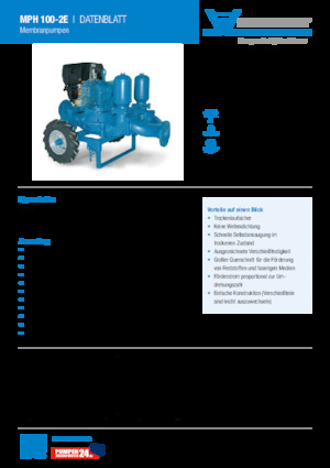 Rioolpomp Heide-Pumpen MPH 100-2E