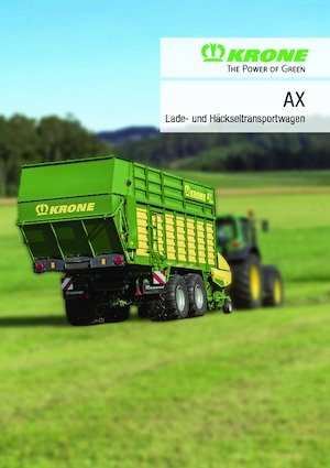 Silagewagens Krone AX 310 D
