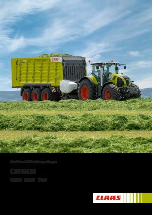 Silagewagens Claas Cargos 760 Business