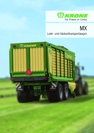 Silagewagens Krone MX 370 GD