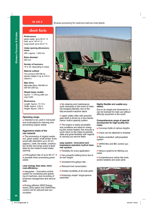 Afvalverwijderingsinstallatie - Hakselmachines Jenz AZ 460 D