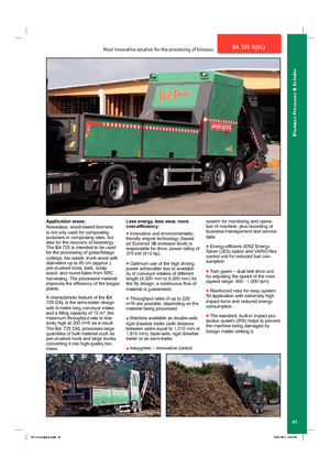 Afvalverwijderingsinstallatie - Hakselmachines Jenz BA 725 D