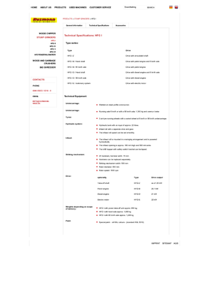Afvalverwijderingsinstallatie - Hakselmachines Husmann HFG I-Z
