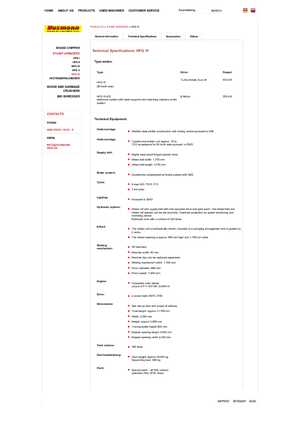 Afvalverwijderingsinstallatie - Hakselmachines Husmann HFG VI-E/S